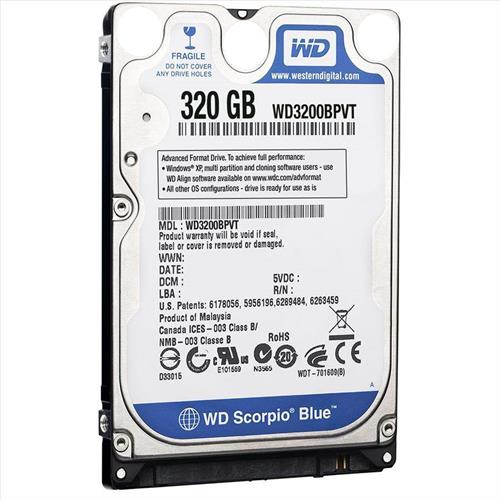 HDD LAPTOP 320G WD Sata